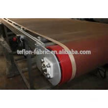 SGS passed ptfe teflon coating surface glass fiber open mesh belt teflon mesh belt